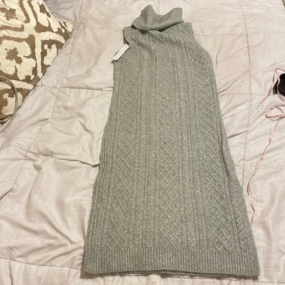 House Of Harlow 1960 Sweaters | House Of Harlow Grey Tunic Sweater Dress Nwt | Color: Gray | Size: S | Nettacloset's Closet